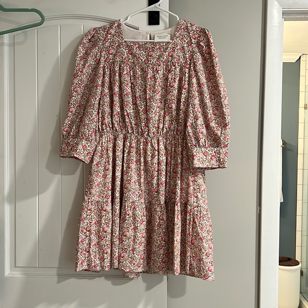 Hyacinth House EUC size Large floral print dress